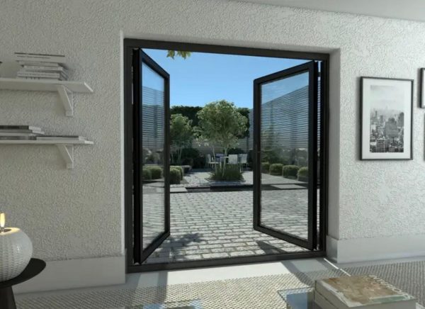 1.2m aluminium french doors