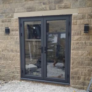 1.8m aluminium french patio doors