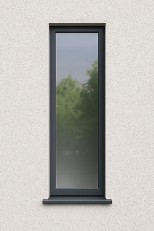 UPVC Fixed Glass Window Panel/Sidelight 500mm x 2100mm