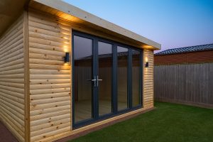 Aluminium bifold 3600 x 2100