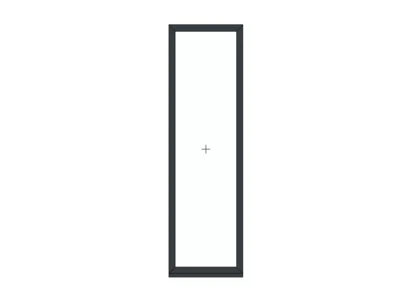 UPVC Fixed Glass Window Panel/Sidelight 800mm x 2100mm - Image 6