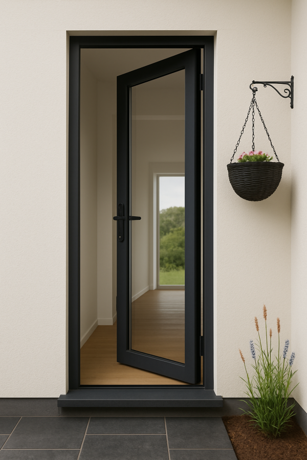 Aluminium Single Glass Door - Image 3